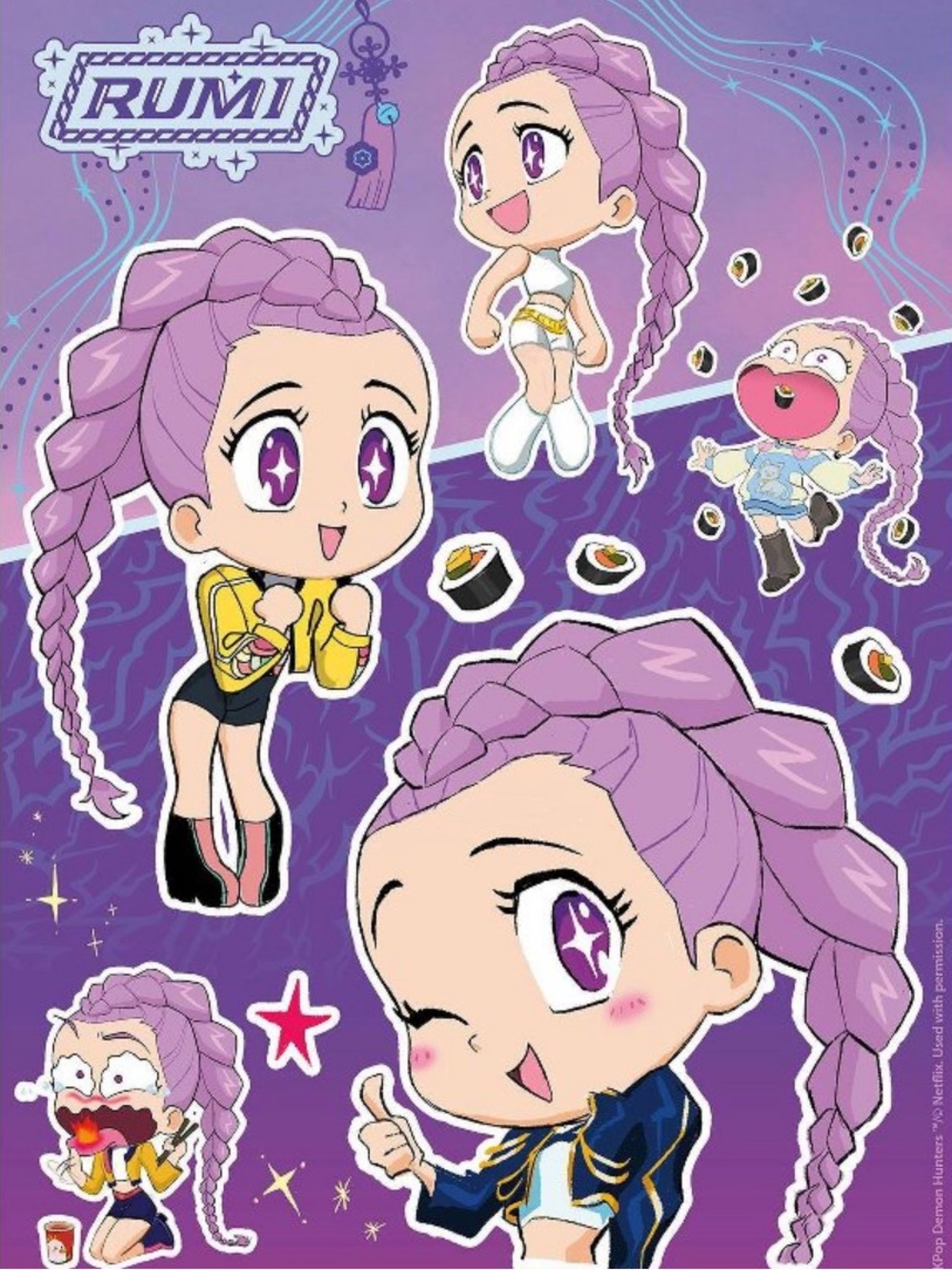 Choice K-Pop Demon Hunters Ramen Puzzle 100-Piece NEW - Picture 4 of 6